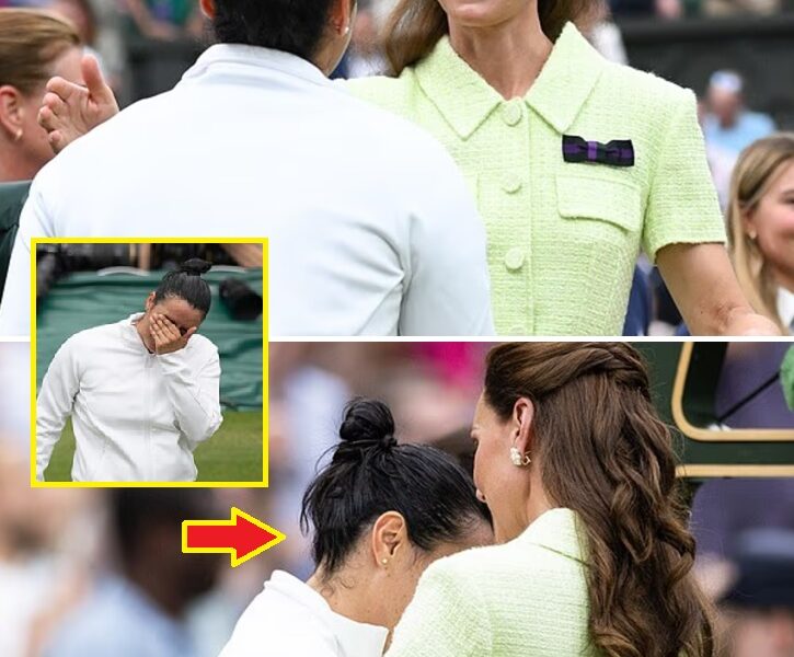 “THAT IS CLASS AND ELEGANCE”:  Kate Middleton broke royal protocol in the ‘nicest’ way at Wimbledon, leaving many deeply moved