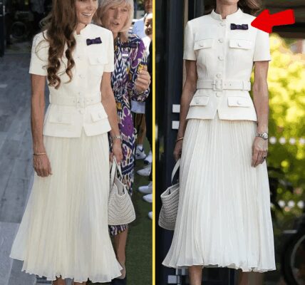 “AN EMOTIONAL MESSAGE”!! Catherine ROCKED The World With SH0CKING MESSAGE Through Her Stunning White Outfit At 2025 Wimbledon