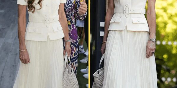 “AN EMOTIONAL MESSAGE”!! Catherine ROCKED The World With SH0CKING MESSAGE Through Her Stunning White Outfit At 2025 Wimbledon
