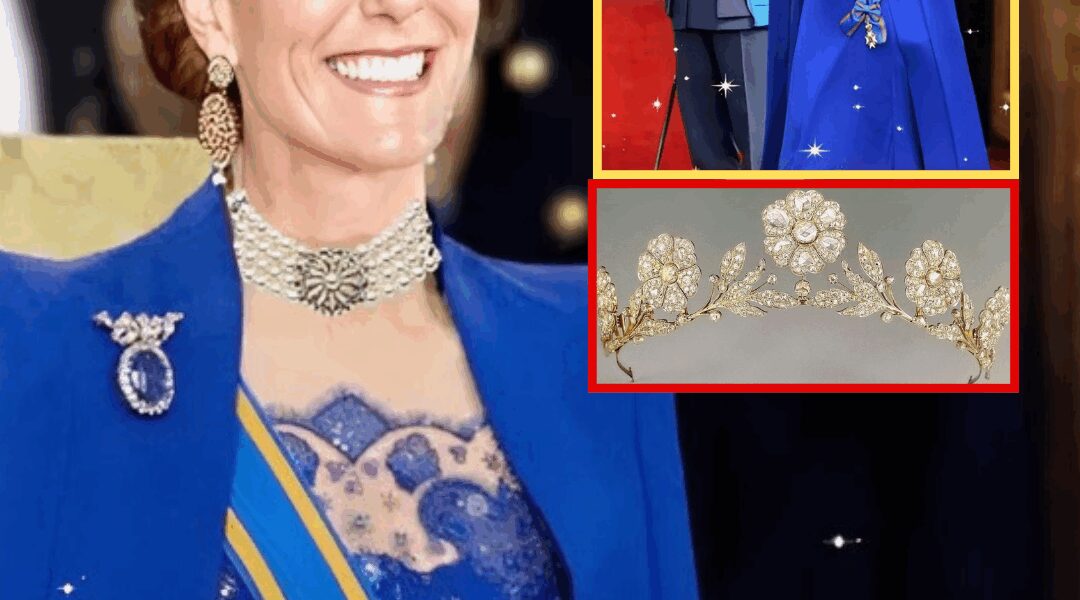 Sparkling Debut! !! Princess Catherine DEBUTED 100-Year-Old Tiara At Royal Reception Amid Queen Camilla’s NEW Crown Rules