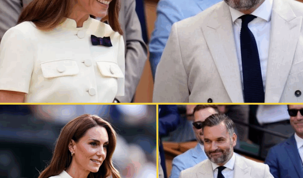 WHO IS HE?! Kate Middleton’s Striking New ‘SILVER FOX’ Aide Turns Heads at Wimbledon and Sets Social Media Abuzz