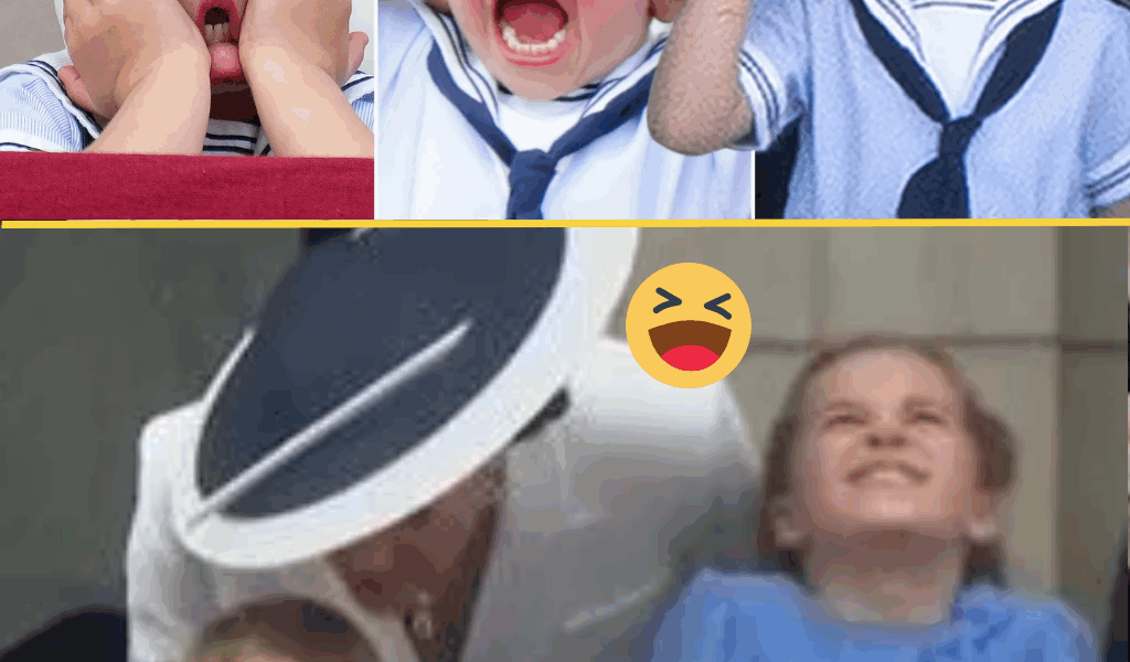 CAN’T TAKE OUR EYES OFF HIM! – Prince Louis Becomes the Unexpected Star with His Expressive Face at Buckingham Palace
