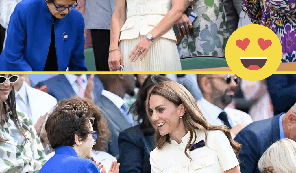ALL EYES ON HER! Kate Middleton Stuns the Crowd with Her Beauty and Grace as She Returns to Wimbledon and Receives Emotional Standing Ovation