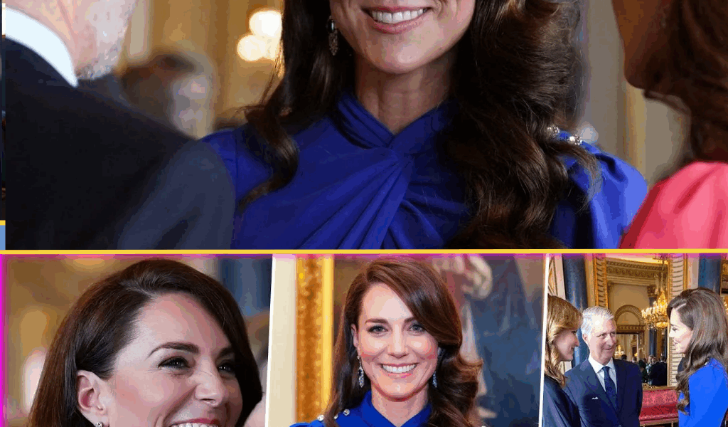 She’s Never Looked Like This Before! – Catherine Turns Heads With Dramatic Curly Hairstyle and Heirloom Sapphire Earrings