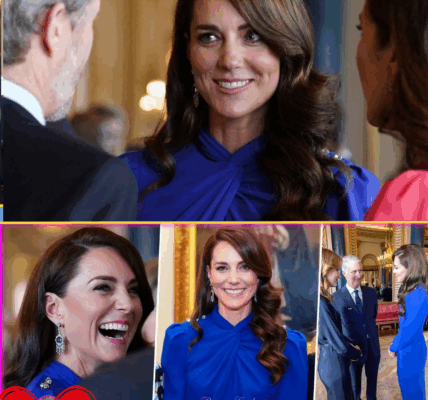 She’s Never Looked Like This Before! – Catherine Turns Heads With Dramatic Curly Hairstyle and Heirloom Sapphire Earrings
