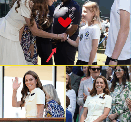 WHAT A SWEET MOMENT! Kate Middleton Gets the Loveliest Tip from a Courageous Little Girl During Wimbledon Encounter