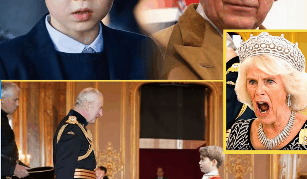 “WHY HIM?!” – Queen Camilla ‘Expl0des’ After Prince George Receives 7 New Titles from King Charles in Jaw-Dropping Decision