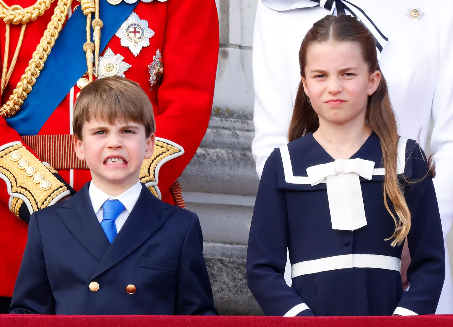 Prince Louis and Princess Charlotte