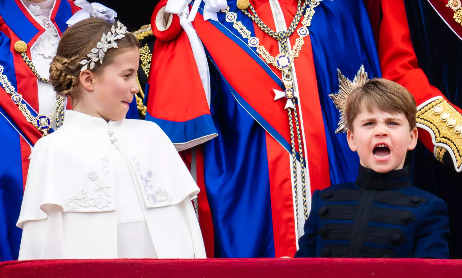 Princess Charlotte and Prince Louis
