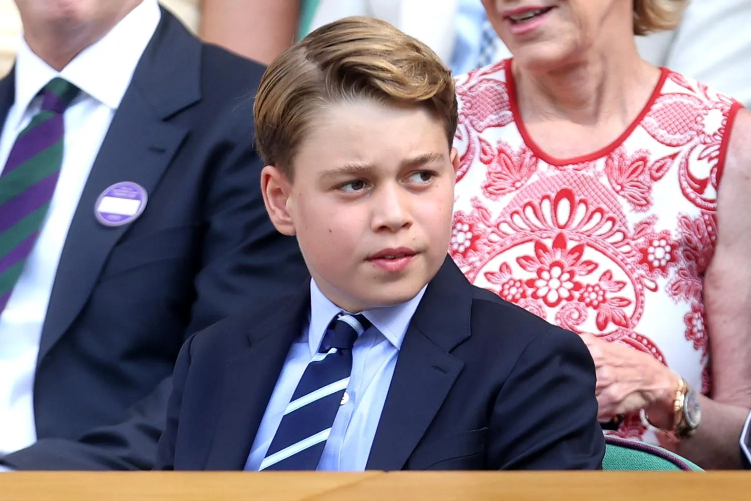 Prince George of Wales during day fourteen of The Championships Wimbledon 2025 at All England Lawn Tennis and Croquet Club on July 13, 2025 in London, England.