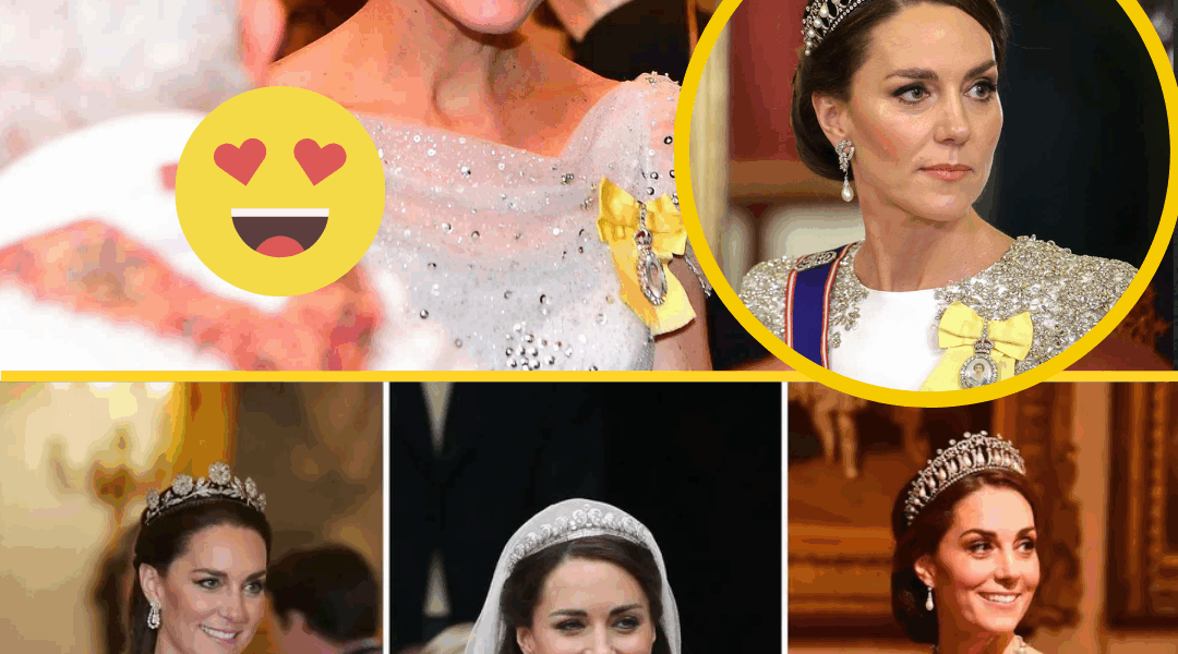 NOW THAT’S A POWER MOVE! Princess Catherine Dazzles in Iconic Tiara and Regal White Gown — The Very Piece That Eluded Queen Camilla