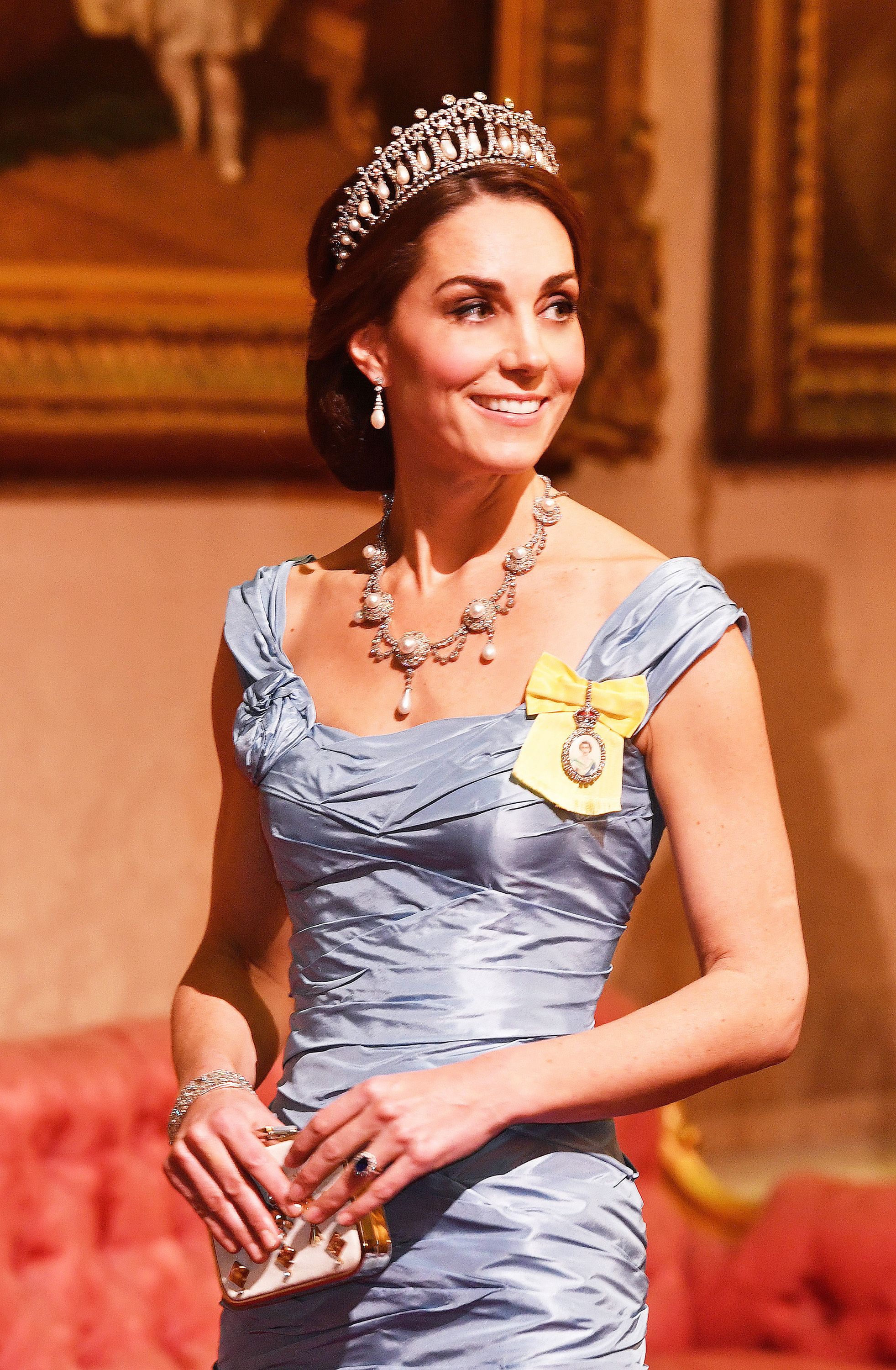 The History Behind Kate Middleton's Stunning Jewels From the Dutch State Banquet at Buckingham Palace | Vogue