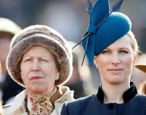 Anne is mum to daughter Zara and son Peter 