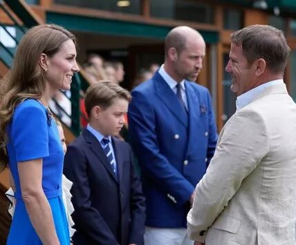 JUST IN: Catherine and William Step Out At At Wimbledon Men’s Final With George and Charlotte – ALL EYES On Wales Family In Stunning Outfits