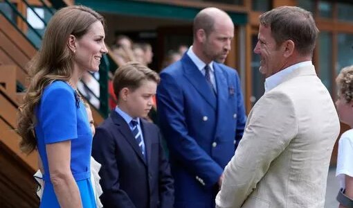 JUST IN: Catherine and William Step Out At At Wimbledon Men’s Final With George and Charlotte – ALL EYES On Wales Family In Stunning Outfits