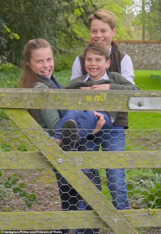 A sweet film was released to mark Prince George's 12th birthday, showing him larking about with his siblings Princess Charlotte and Prince Louis