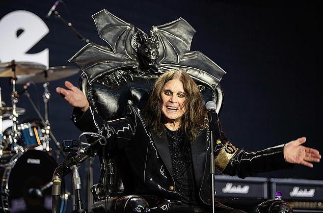 Ozzy Osbourne, who died last week aged 76, recently performed at Villa Park in Birmingham