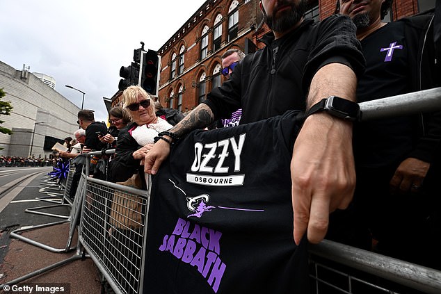 The tributes come just weeks after Ozzy Osbourne's last gig, in his home city Birmingham