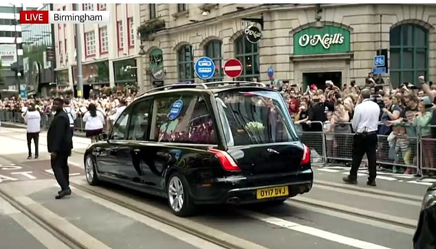 Crowds turned out in their thousands to pay their respects to Ozzy Osbourne