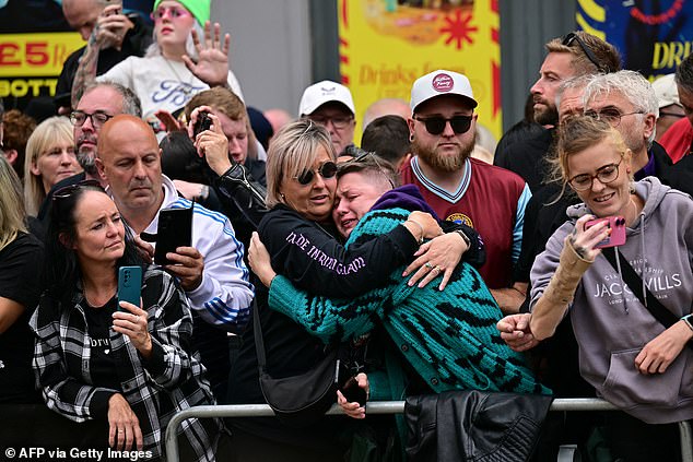 Emotions ran high as admirers of the Black Sabbath legend lined the streets of his home city