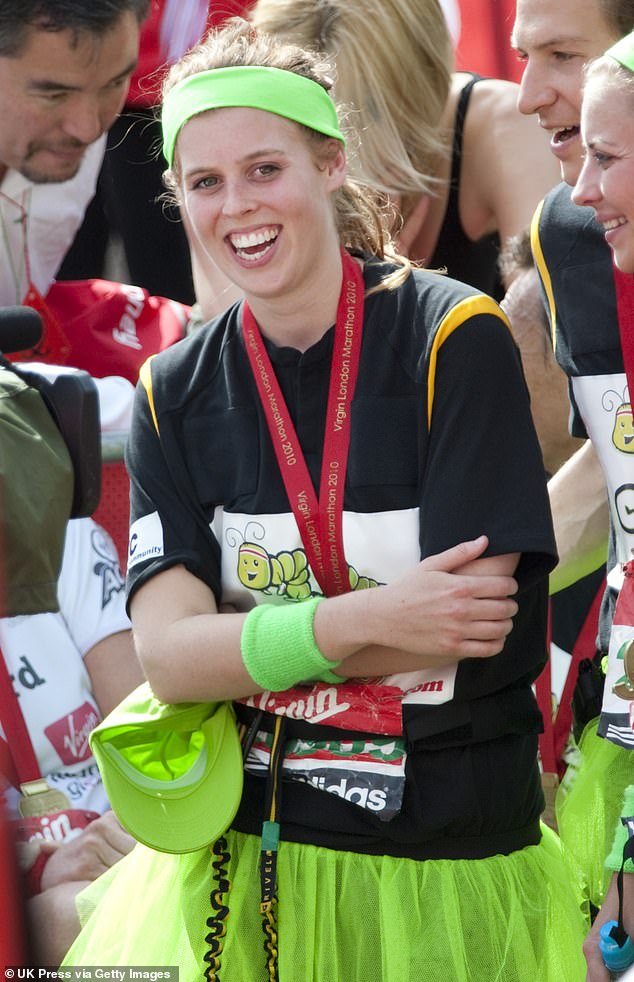 In 2010, Princess Beatrice became the first royal to complete the London Marathon, helping set a record in the 26.2-mile race course in honour of her mother's charity, Children in Crisis