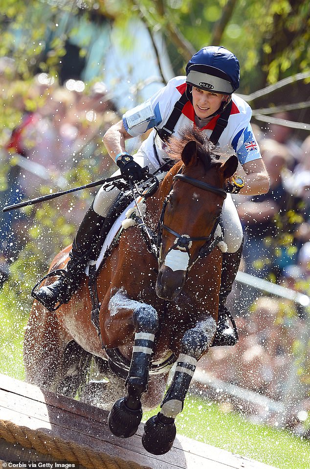 Anne competed in the 1976 Montreal Olympics and Zara, pictured, was a silver medallist at the London 2012 Games
