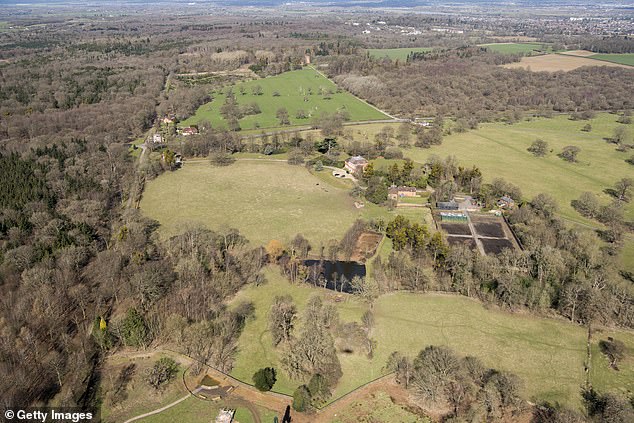 Forest Lodge and the park surrounding the estate. The new home marks a break in tradition for William and Kate