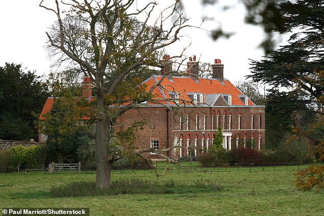 Anmer Hall boasts ten bedrooms, a swimming pool and a tennis court