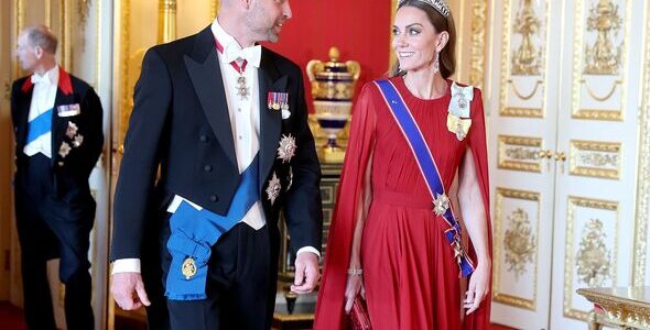 CHAOS IN PALACE! Camilla “FURIOUS” After Seeing Catherine Wear Diana’s Iconic £4 Million Tiara at State Banquet