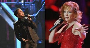 The Stage Shuddered.  Hearts Were Broken.  And the History of Music Was Changed in Just Four Soul-Baring Minutes!  Nashville Was Stunned Into Silence When Country Music Legend Reba McEntire and Rock Legend Adam Lambert Performed a Surprise Duet of “Piece by Piece.”  Reba’s Voice Trembled With Pain and Power—Then Adam Emerged Like Thunder in Velvet, Dressed in Black and Silver, His Voice Piercing the Air.  Backstage, Kelly Clarkson, the Singer of the Song, Was Seen Wiping Away Tears as the Crowd Held Its Breath.  “Both of Us Were Broken,” Reba Said.  “Together, We Healed Tonight.”  “It Was a Resurrection, Not a Duet,” One Fan Wrote in a Tweet.