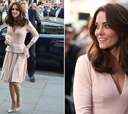 OMG! Princess Catherine Utmost Beauty in Gorgeous Pink Dress as Princess Debuts NEW GIFT From William!