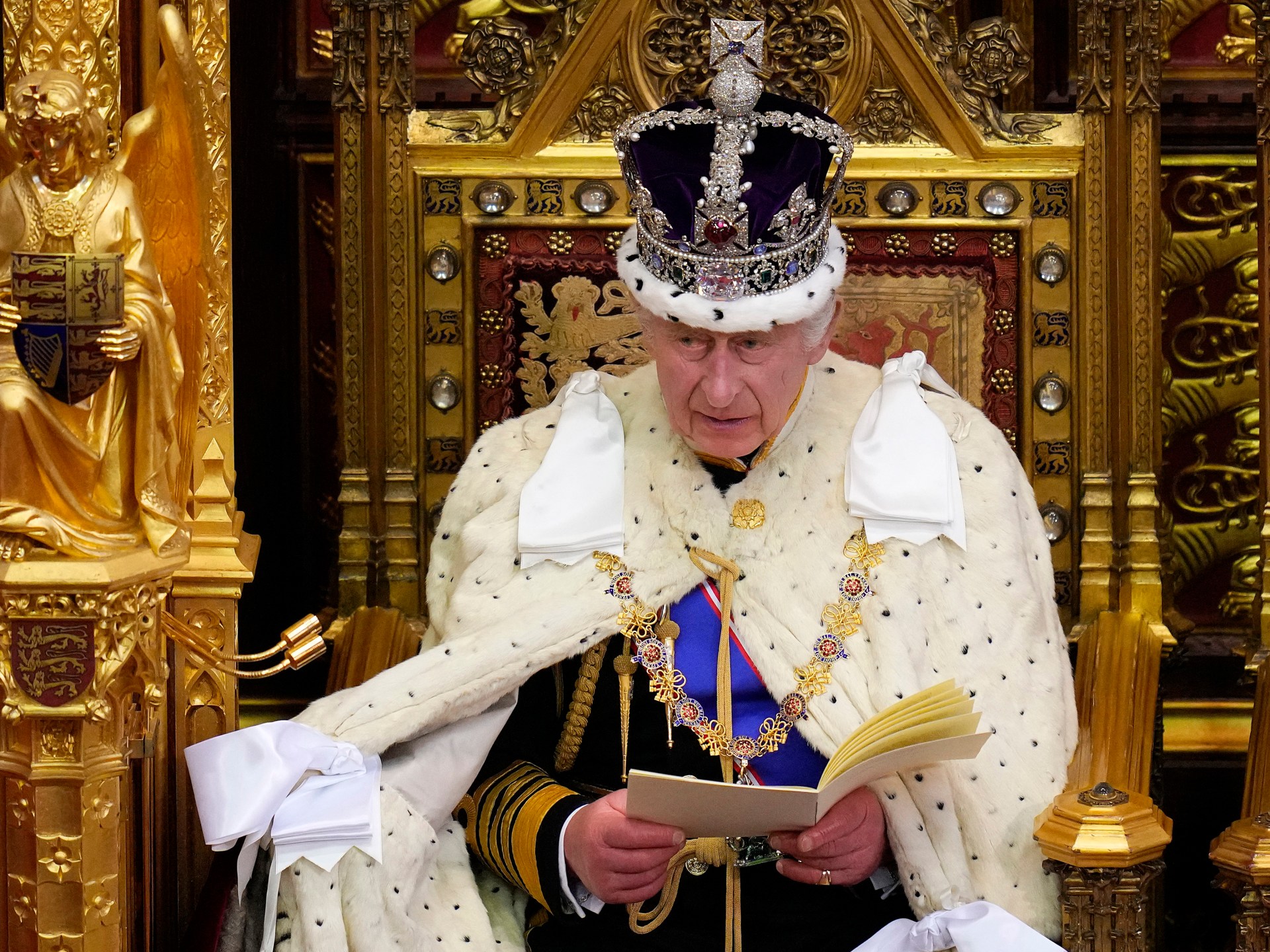 Britain's Charles III gives first King's Speech as monarch | Rishi Sunak  News | Al Jazeera