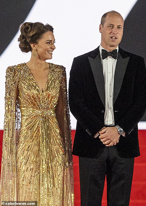 William and Kate on the red carpet