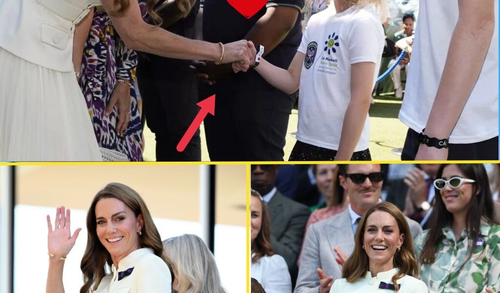 WHAT A SWEET MOMENT! Kate Middleton Gets the Loveliest Tip from a Courageous Little Girl During Wimbledon Encounter