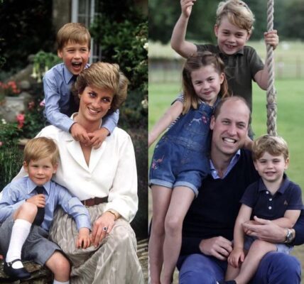 “From a Mother’s Embrace to His Own Family: Prince William and the Legacy of Love”
