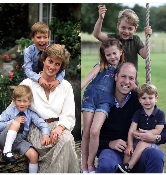 “From a Mother’s Embrace to His Own Family: Prince William and the Legacy of Love”