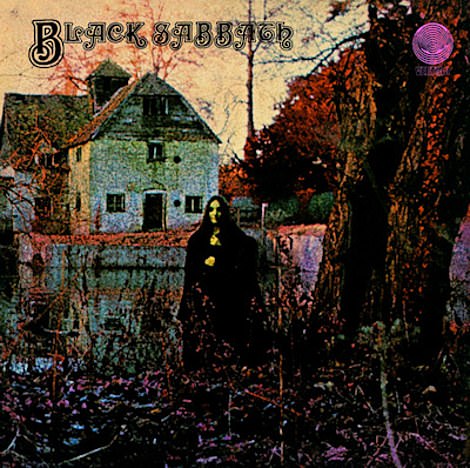 Black Sabbath's first album was given the same name as the band. It was released in 1970 reached number eight on the UK Albums Charts and number 23 on the US Billboard 200