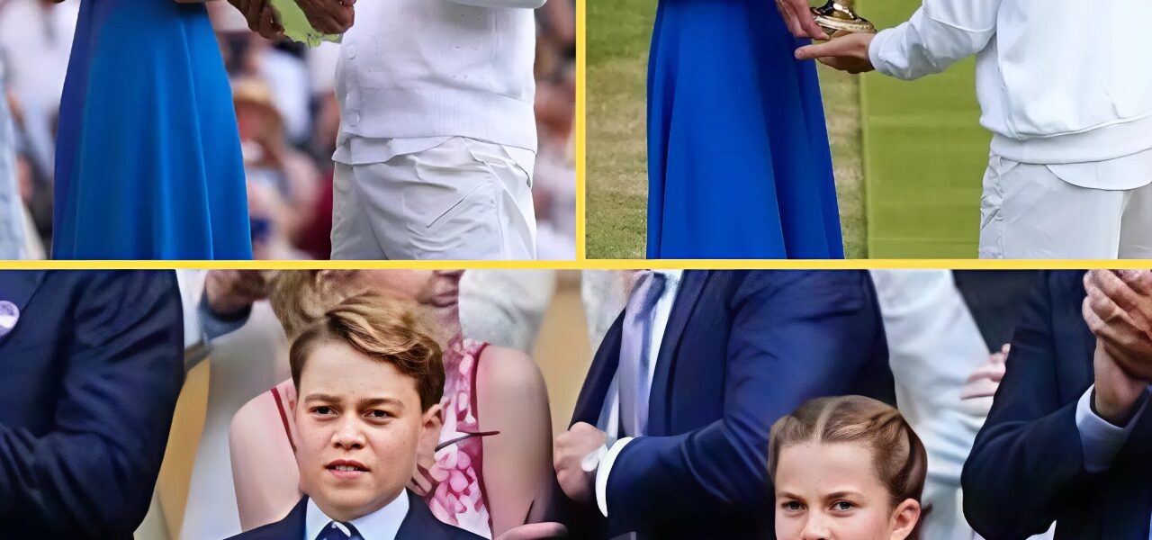 Tears on Centre Court! George and Charlotte Proudly Witnessing Mum Catherine RADIATES in IMPORTANT ROLE at Wimbledon