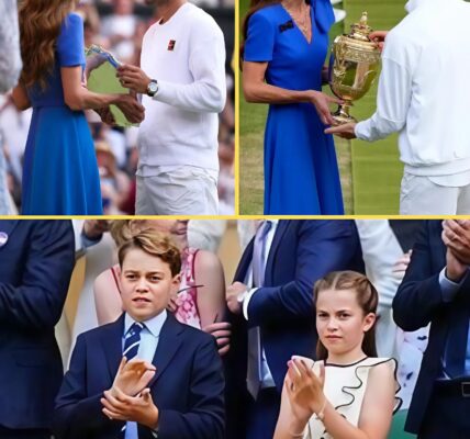 Tears on Centre Court! George and Charlotte Proudly Witnessing Mum Catherine RADIATES in IMPORTANT ROLE at Wimbledon
