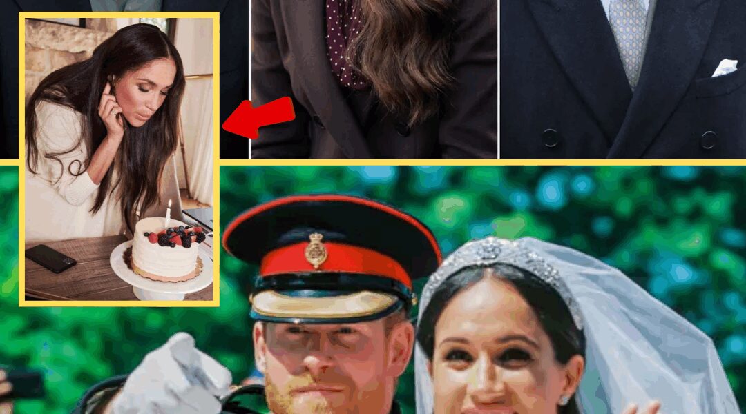“ABSOLUTE NOT” Princess Catherine, Prince William, King Charles and Royal Family SNUBS Meghan Markle’s 44th Birthday, Prince Harry’s Response Leaves Palace STUNNED