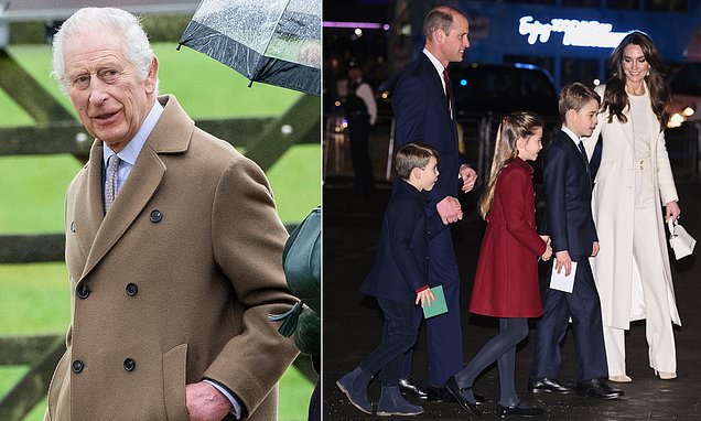 King Charles encouraged Prince William to spend more time with his wife and  children as he has 'years and years of royal duties ahead', royal expert  claims | Daily Mail Online