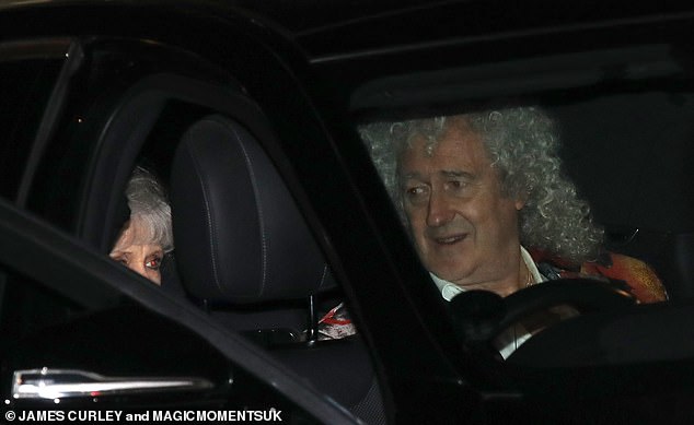Anita and Brian got into their car after celebrating with friends