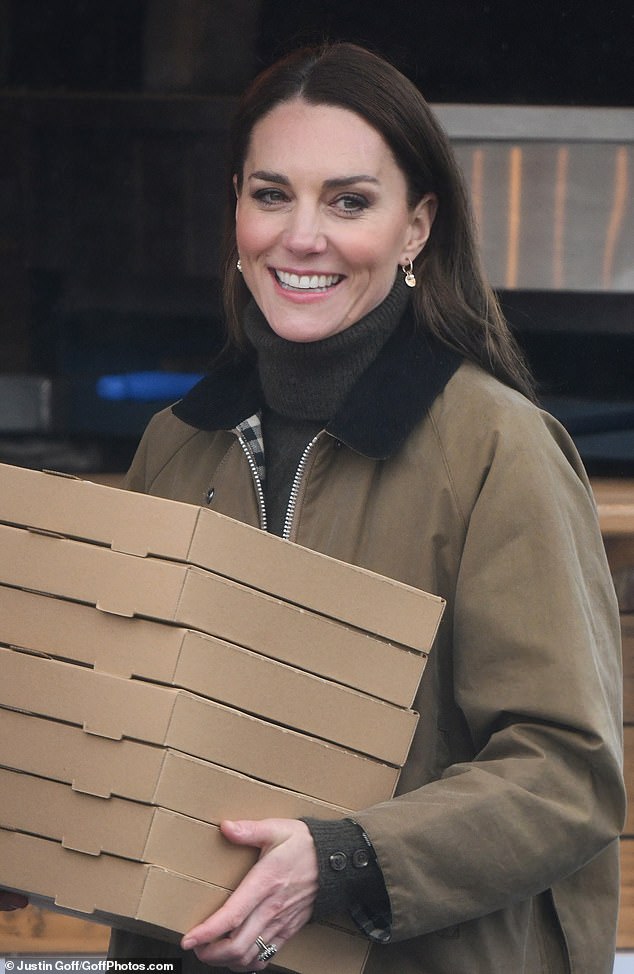 Between 2022 and 2023, Kate was often seen wearing the Pearl and Disc Hoop Earrings, priced at £8
