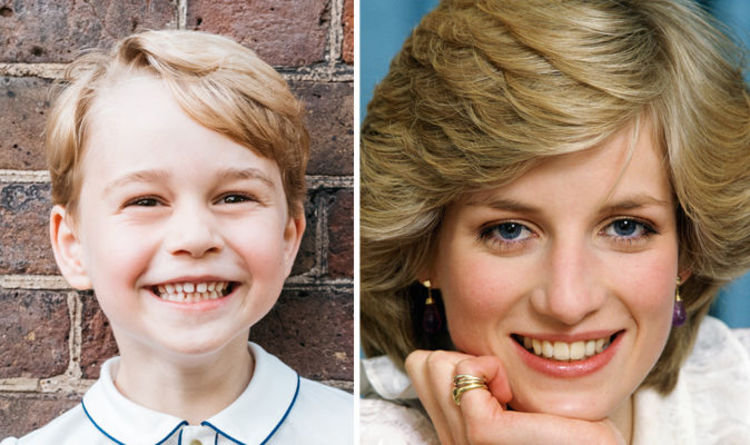 Prince George compared to Princess Diana in Royal family photo comparison |  Royal | News | Express.co.uk