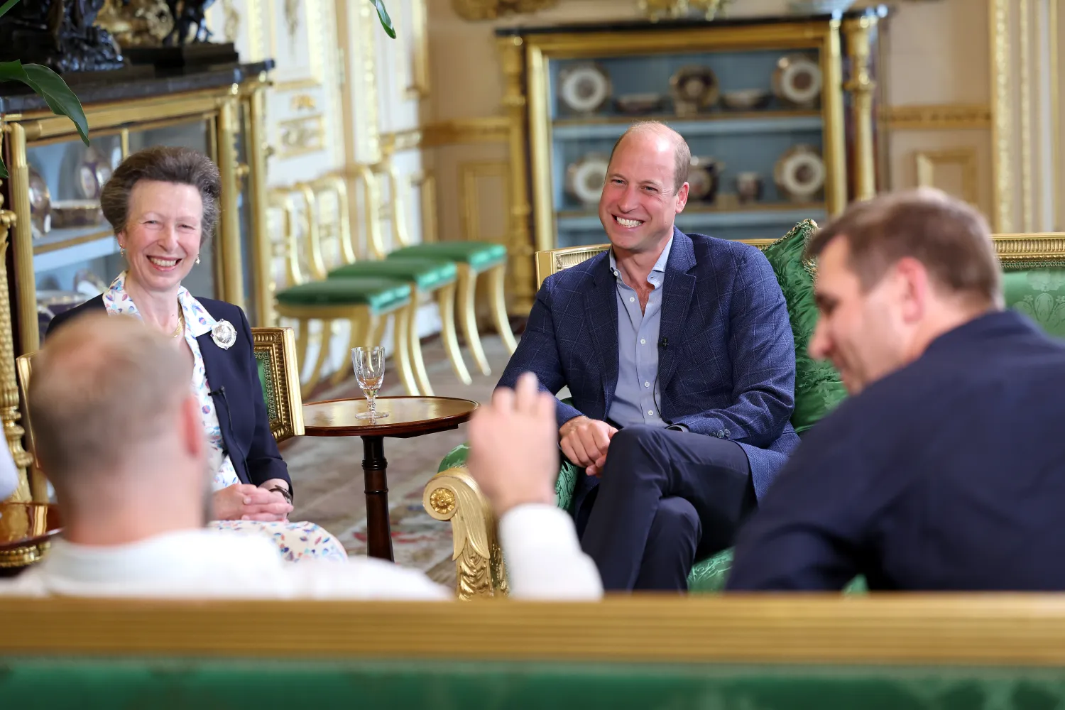 Princess Anne and Prince William on September 6, 2023