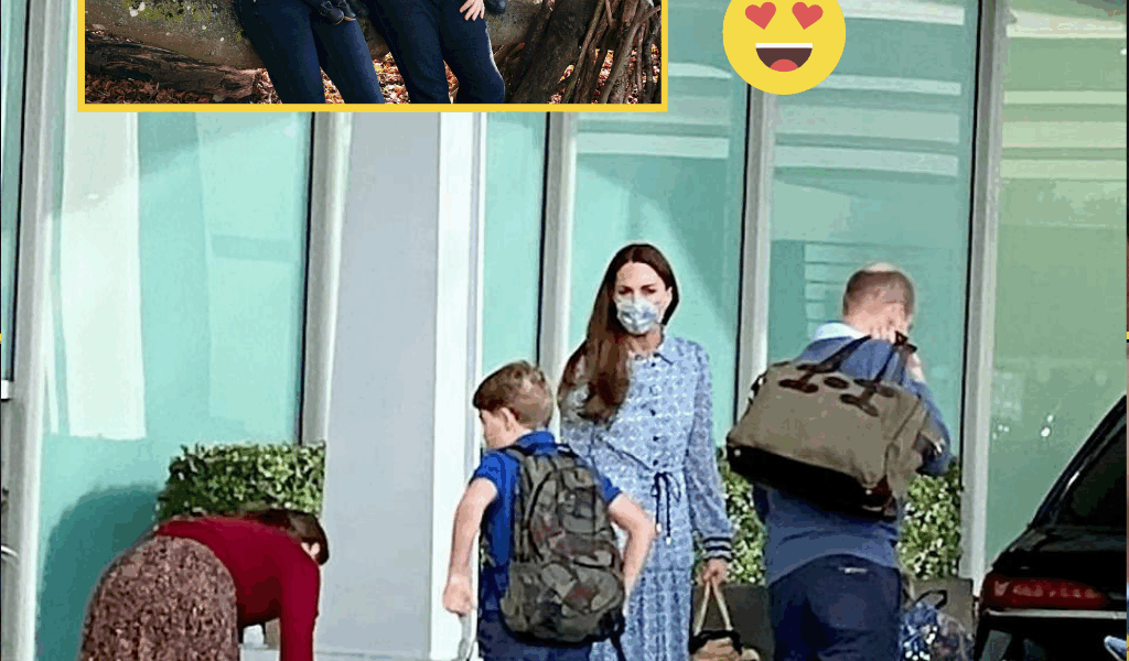 WHAT A HAPPY FAMILY – Princess Catherine Flies Commercial With George, Charlotte & Louis to Scotland For Low-Key Summer Escape