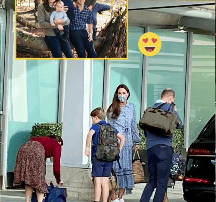 WHAT A HAPPY FAMILY – Princess Catherine Flies Commercial With George, Charlotte & Louis to Scotland For Low-Key Summer Escape