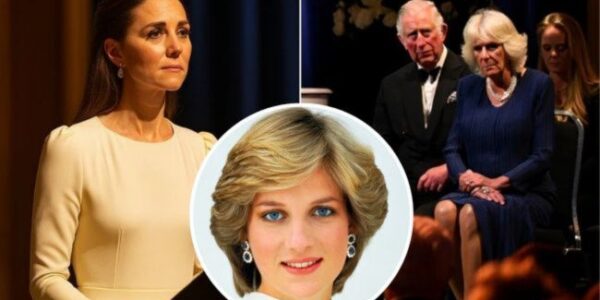 “She Never Held Them… But They Carry Her In Their Hearts.” — On a warm July evening in the candlelit gardens of Kensington Palace, the royal family gathered for what would’ve been Princess Diana’s 64th birthday. But it wasn’t the flowers or music that brought the world to tears—it was silence. Catherine, Princess of Wales, sat at a white piano, whispered, “This is for our beloved mother,” and began to play. Her voice broke. William lowered his gaze. George leaned into him. The melody was soft, but the real tribute was unspoken—a legacy kept alive in stories, in love, in the hands of the woman who married her son. As Catherine reached the final note, the garden held its breath. No applause. Just the quiet, aching truth: She never met her grandchildren… but they miss her. They love her.