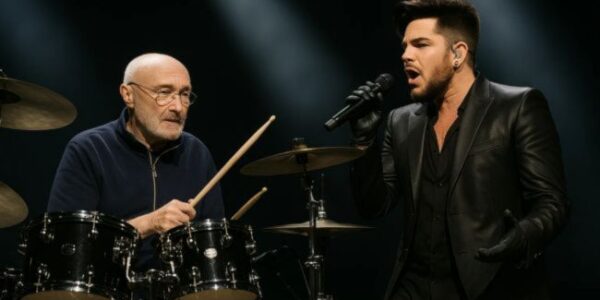 “He didn’t give me a song — he gave me a storm… and I had to survive it.” Last night, in a fog-drenched Royal Albert Hall, Adam Lambert and Phil Collins didn’t just perform “In The Air Tonight” — they summoned it from the depths. As the haunting heartbeat of the track pulsed through the darkness, Collins’ weathered voice tore into the stillness.