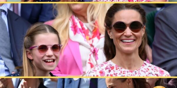 Charlotte and Aunt Pippa Leave Leaves Fans Go Wild with Sweet Moments and Stunning Matching Outfits at Wimbledon
